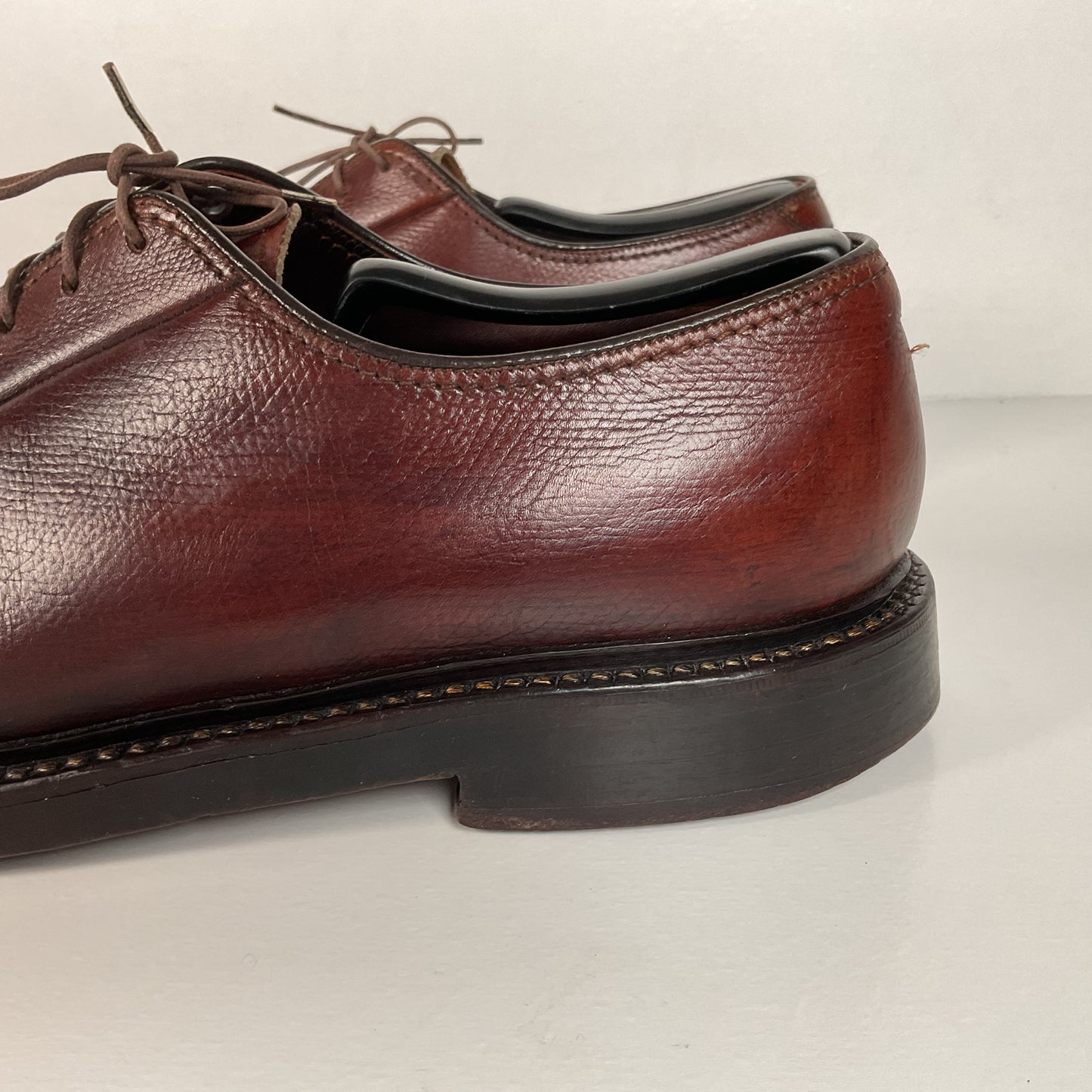 Vintage Florsheim Imperial Kenmoor Derby Shoes | Plain Toe | Men’s 9 D